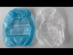 Capuchon jetable non tissé en PP Ninja Astronaute de l'espace Balaclava couvre la tête avec 2 masques faciaux en plis