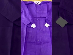 Unisexe Protecteur Polypropylène Non-Tissé PP SMS Laboratoire à usage unique pour les soins dentaires médicaux et infirmiers