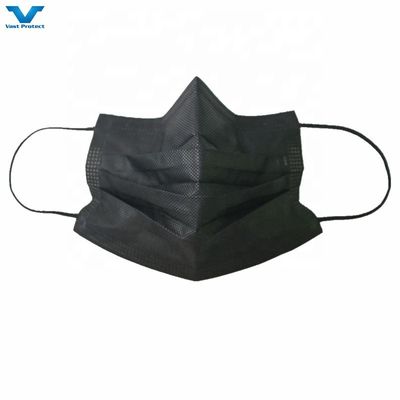 EN14683 Type IIR 10 pièces/sac 50 pièces/boîte de classe II 3 masque à usage unique bleu noir