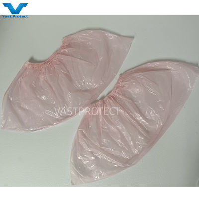 Couverture de chaussure rose pour laboratoires