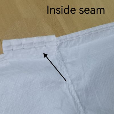 Un manteau de laboratoire unisexe blanc, élastique, imperméable à l'eau et à la poussière.