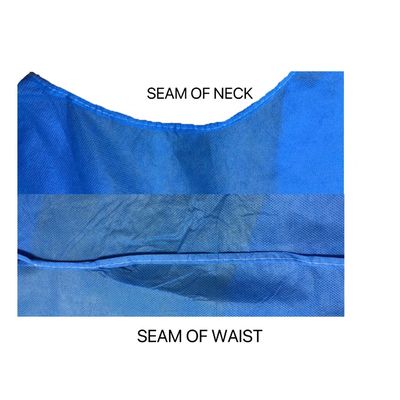 120 x 140 cm Robe d'isolation SMS Protection légère et durable avec certification CE