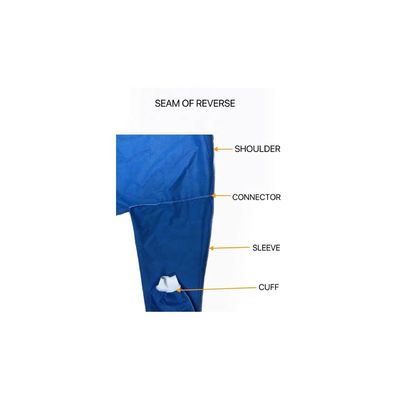 120 x 140 cm Robe d'isolation SMS Protection légère et durable avec certification CE
