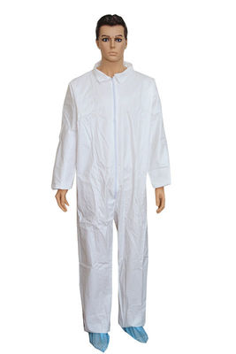 Couvre-vises à col sans capuchon à usage unique en chemise microporeuse non tissée pour monnaie américaine