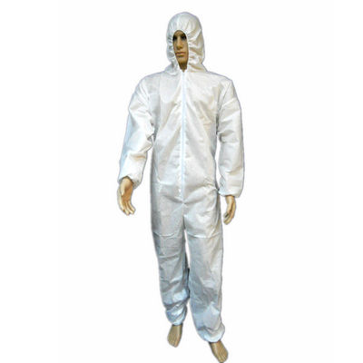 Vêtements de couverture non tissés pour l'industrie de transformation alimentaire en orange au printemps/été/automne/hiver