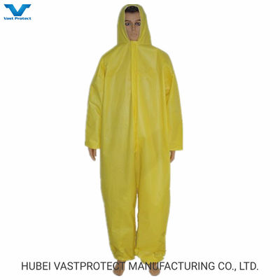Catégorie 3 Type 56 imperméable à l'eau respirable jetable microporeux blanc général 60GSM Bénéfice