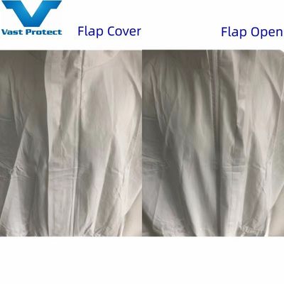 Couverture en tissu microporeux antistatique jetable et respirable pour une protection douce
