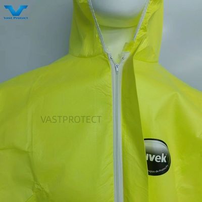 Pour les équipements de protection individuelle à usage unique à usage unique entièrement fermés et microporous de type 4 destinés à la sécurité des travailleurs industriels