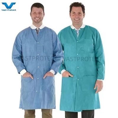 Vêtements de travail non tissés à l'épreuve de l'eau Uniforme modèle microporeux N° VPT-501