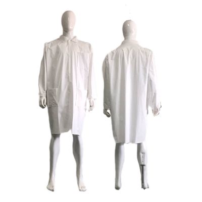 Vêtements de travail non tissés personnalisés PPE de protection Uniform Visitor Coat Lab Coat VASTPROTECT-501