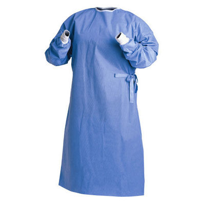 Vêtement de chirurgie à usage unique, SMS, stérile, non tissé, opérateur d'hôpital dentaire, certifié CE