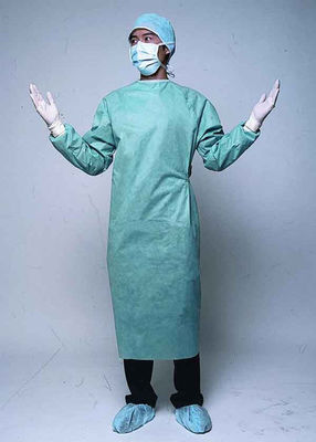 Vêtement de chirurgie à usage unique, SMS, stérile, non tissé, opérateur d'hôpital dentaire, certifié CE