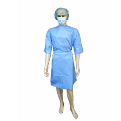 Vêtement de chirurgie à usage unique, SMS, stérile, non tissé, opérateur d'hôpital dentaire, certifié CE