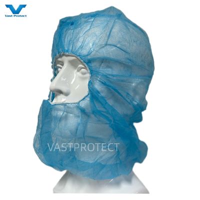 Capuchon spatial de l'astronaute Ninja Balaclava non tissé à usage unique avec certification ISO