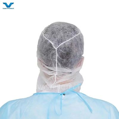 Capuchon à balaclava Ninja PP non tissé pour la protection 60000 pièces / jour