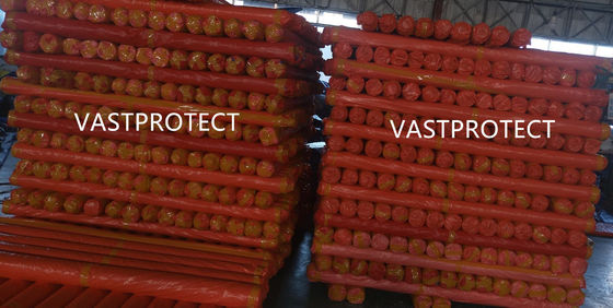 12 Prime *100 Prime Orange PE Ruloir de bâches Options de personnalisation pour VASTPROTECT