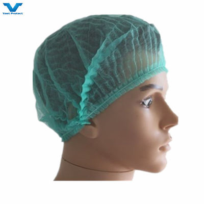 Coupe polyester non tissée à usage unique Bouffant Mob Docteur Cap d'infirmière