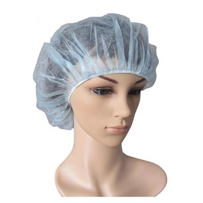 Sélection de couleur Bonnet rond jaune pour le médecin / chirurgien / infirmière / travailleur dans un atelier sans poussière