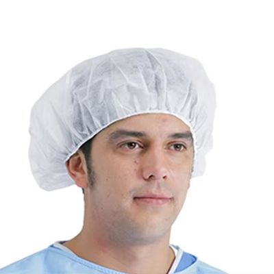 Travailleur infirmière queue de cheval bonnet pour les gommages médicaux jetables et les procédures chirurgicales