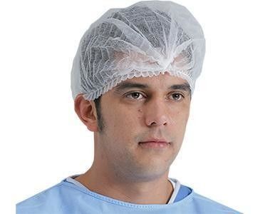 PP bande bouffant filet de cheveux Clip Mob Cap avec différentes couleurs et tailles 3 ans