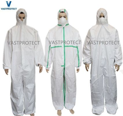 Vêtements de protection personnalisables Vêtements de protection jetables avec certificat ISO Ce SGS