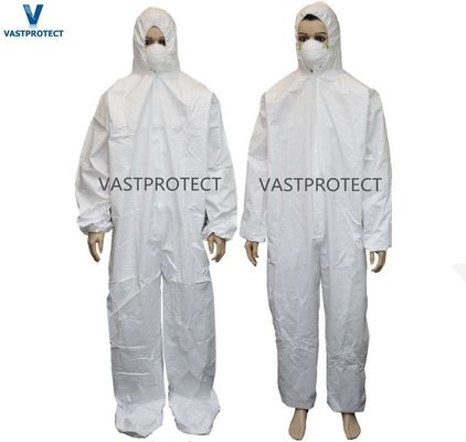 Vêtements de protection tout-en-un pour la peinture Vêtements de protection jetables
