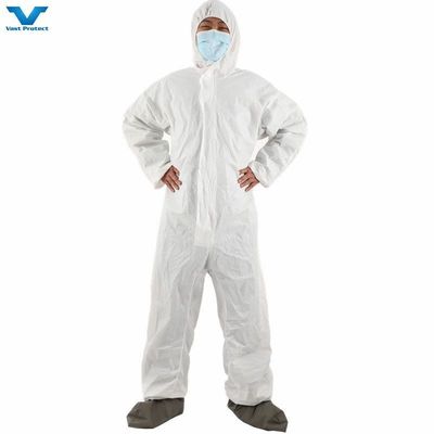 Couverture jetable homologuée CE Cat 3 type 4/5/6 Antistatique pour les environnements dangereux