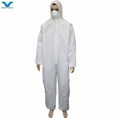 Couverture polyester non tissée jetable de type CE 5/6 Catégorie 3 pour vêtements de protection