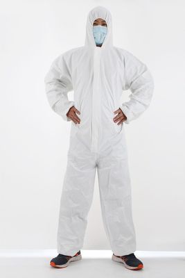 50GSM CE Catégorie 3 Type 5 6 Anti-statique En1149 Vêtements de protection jetables étanches à l'eau