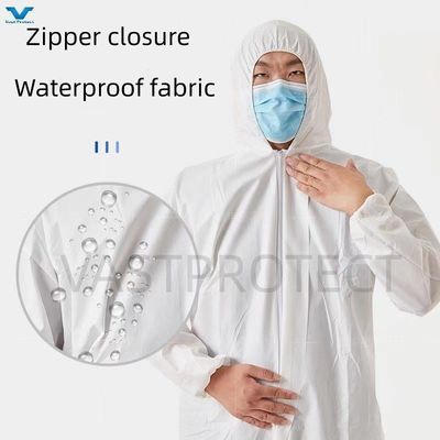 VASTPROTECT-604 Blanc 60GSM PP PE Type5 6 Couverture pour le marché américain