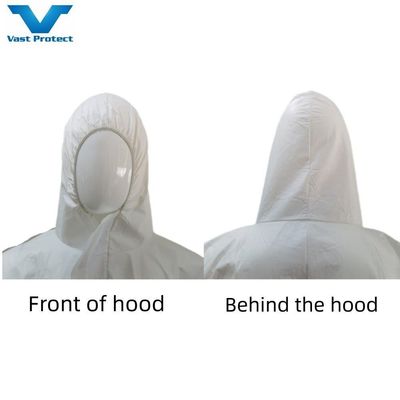 Vêtements de protection microporous résistants et résistants à l'usage unique Type de certificat CE5/6