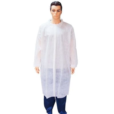 Blanc Durable Laboratoire à usage unique pour les femmes et les hommes Accessoires Étiquette Petite-4XL
