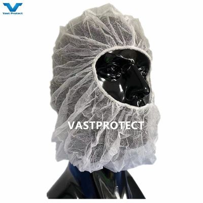 Polypropylène PP non tissé opération spatiale casquettes rondes capuchon sans masque facial 40*38 cm