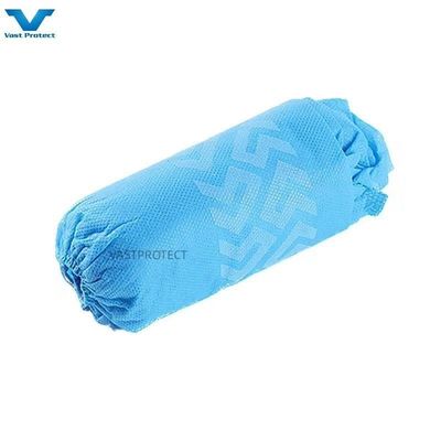 Vente directe Couverture de chaussure en PP jetable 10g bleu antidérapant pour atelier
