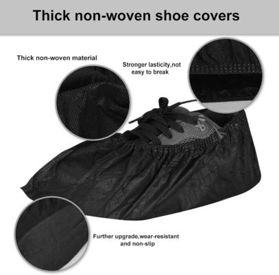 Couverture de chaussure jetable V206 grammes 2-30g Chaussures de protection non tissées PP CPE PE PVC