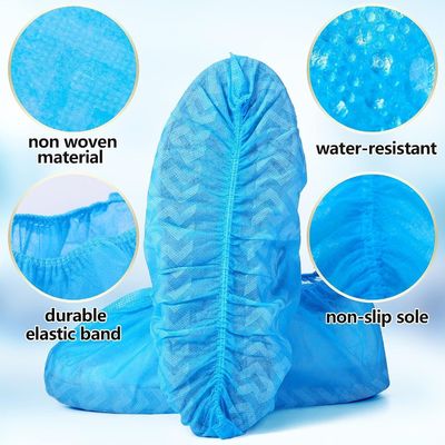 Couverture de chaussure de nettoyage médical en PP/CPE/PVC non tissé pour articles jetables et consommables
