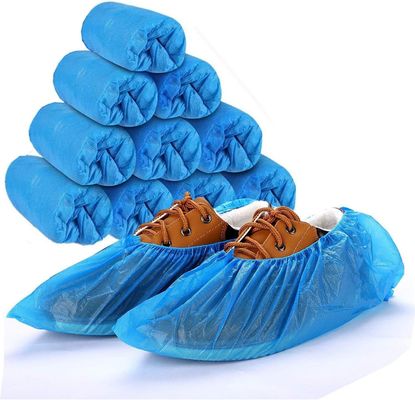Couverture de chaussure de nettoyage médical en PP/CPE/PVC non tissé pour articles jetables et consommables