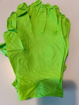 20 jours délai de livraison 5 ml 6 ml gants jetables de nitrile pour mécanicien de cuisine