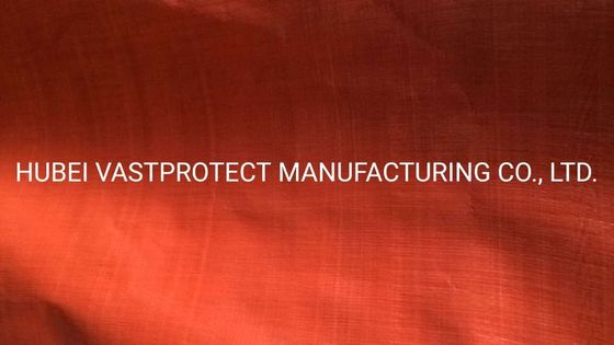 12 pieds x 100 pieds Double Orange PE Poly Tarps Roll personnalisation et poids en grammes 20-260GSM